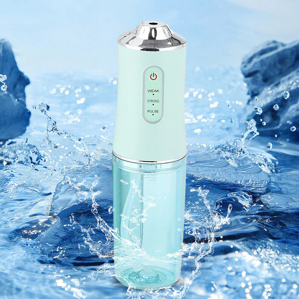 Portable Water Floss USB Rechargeable Oral Irrigator 280ML Electric Tooth Cleaning Device