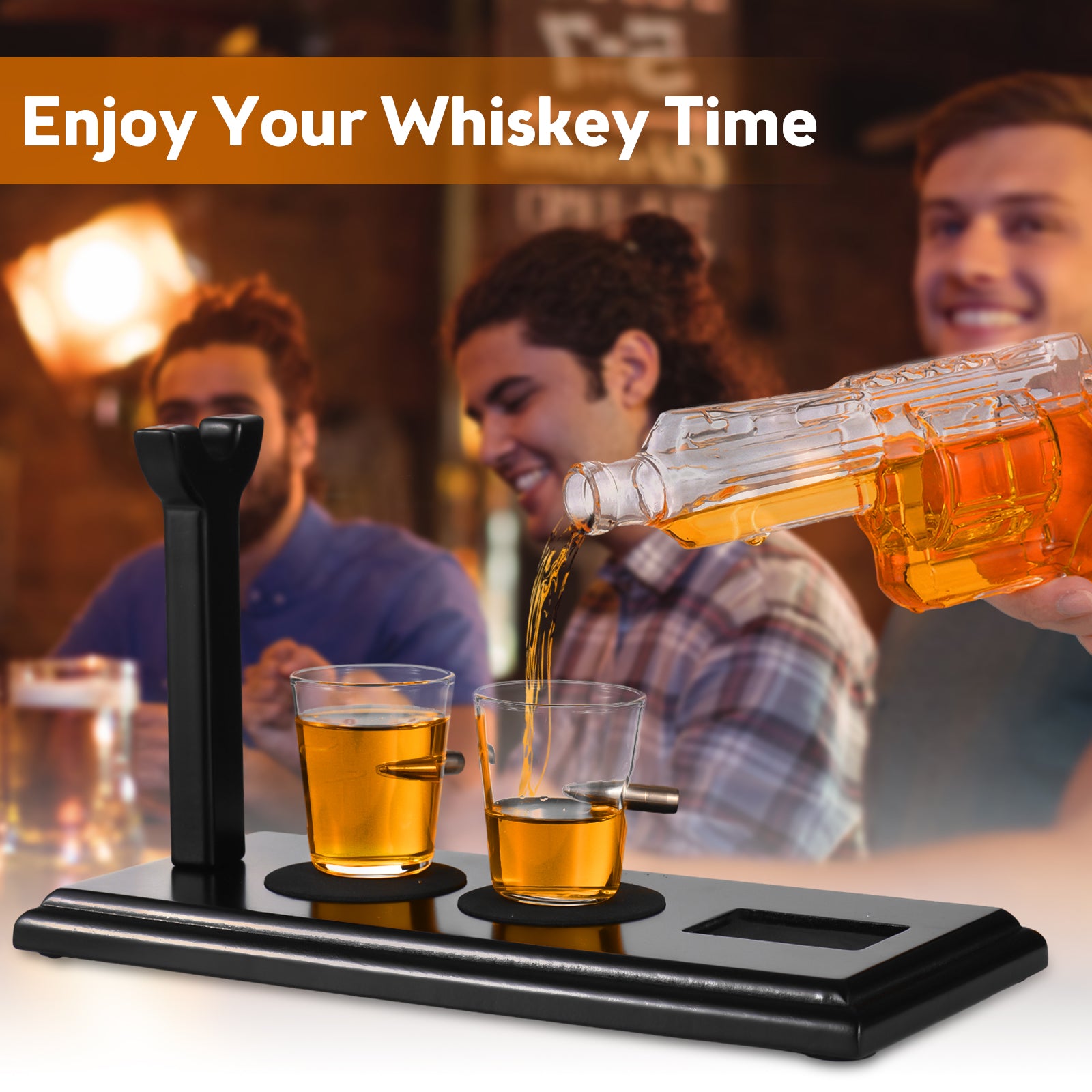 Whiskey Decanter Sets for Men Unique Whiskey Gifts for Men