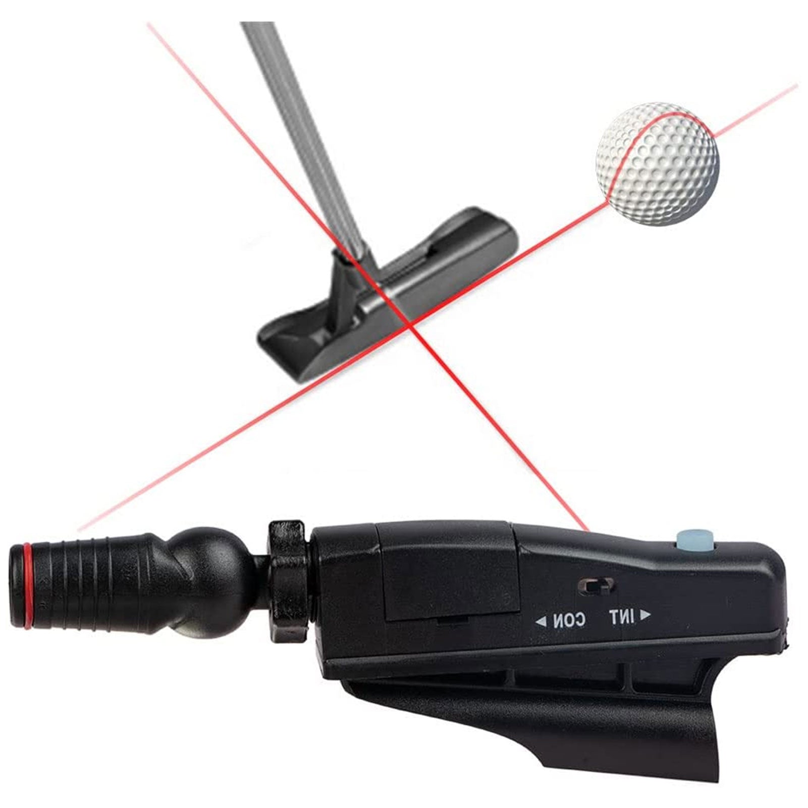 Golf Putter Sight Portable Golf Lasers Putting Trainer